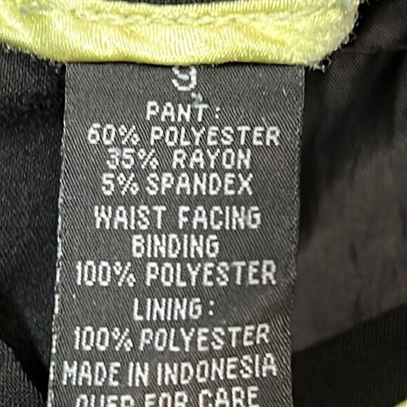 TBA the pixie black wide leg trouser - Picture 4 of 5